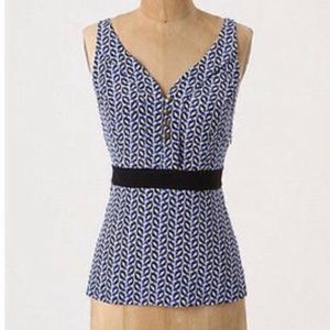 Anthropologie Girls From Savoy silk blouse